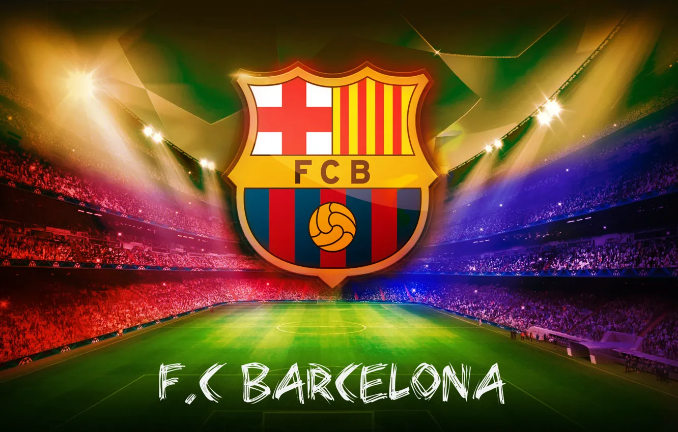Photo wallpaper football, FC Barcelona, My As A Club