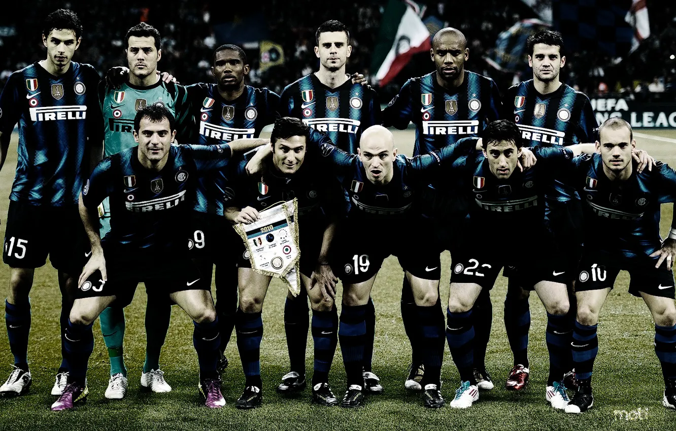 Photo wallpaper football, football, Team, champios league, Giuseppe-Meazza, San Siro, Inter Milan
