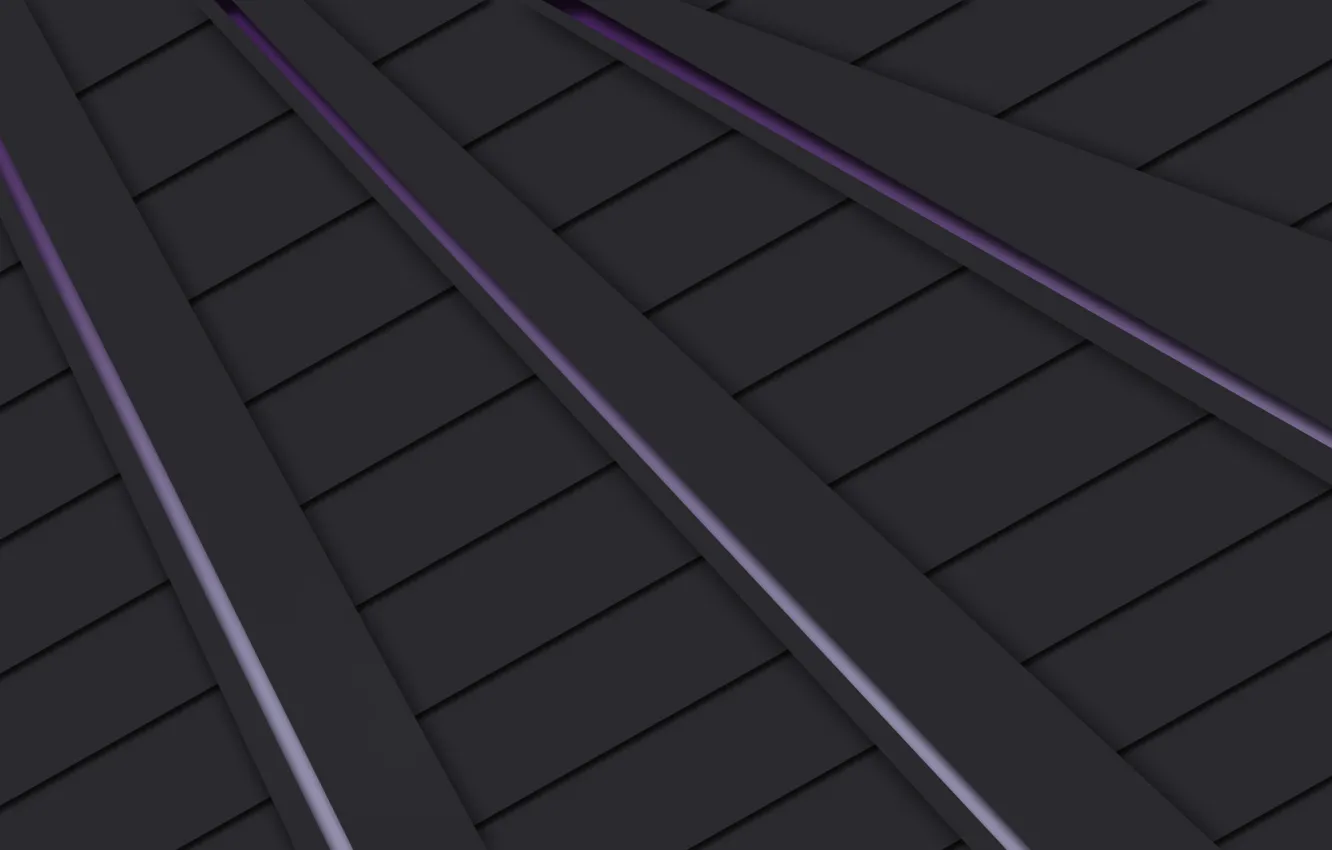 Photo wallpaper black, grey, lines, awesome, purple, cool, Zero, geometric