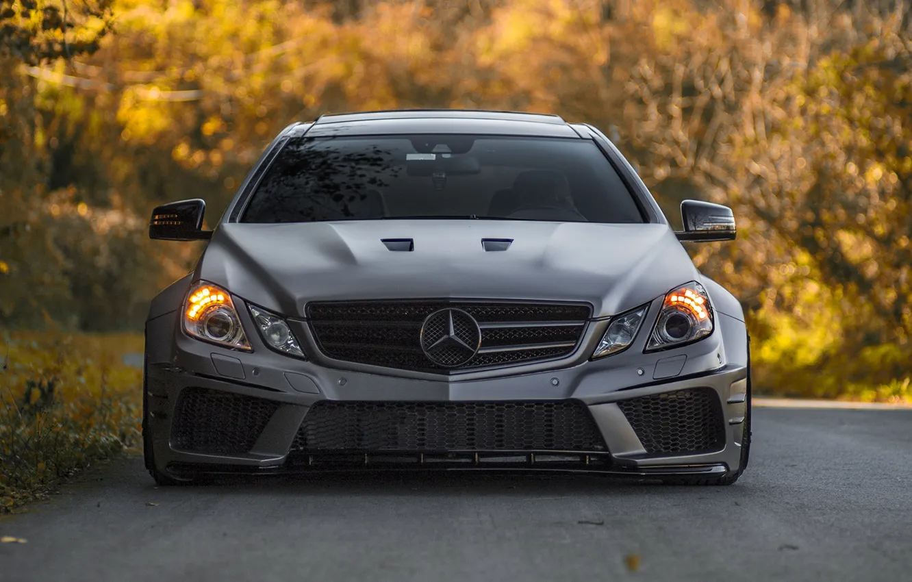 Photo wallpaper Coupe, E63, Mercedes - Benz, ///AMG