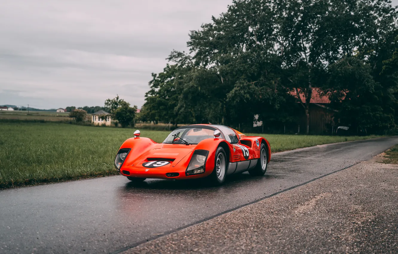 Photo wallpaper Porsche, sports car, 1966, the only instance, single copy, Race 6, Porsche 906, Porsche 906 …