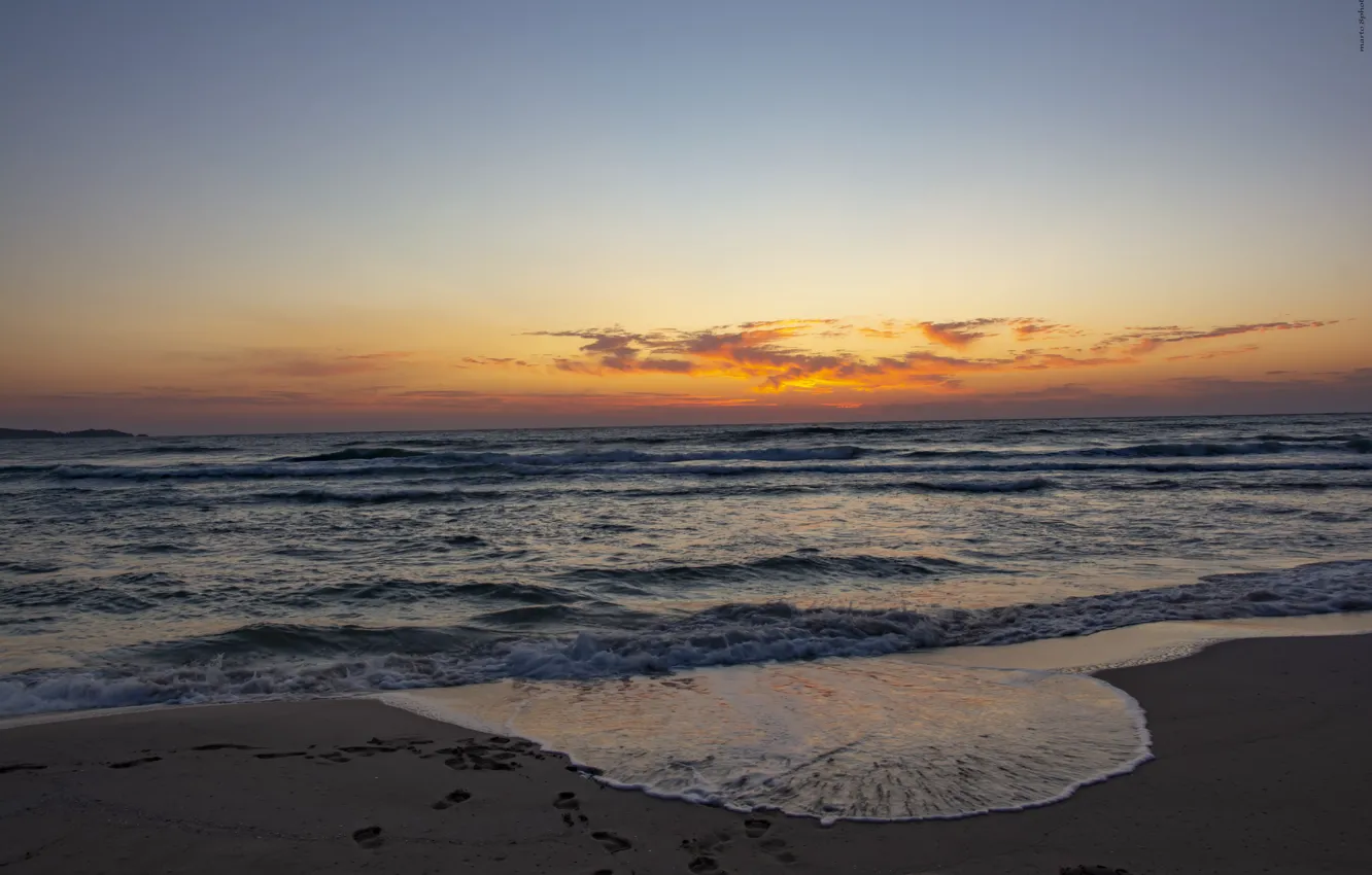 Photo wallpaper beach, sea, sunrise, Sea Beach, Sunrise Beach
