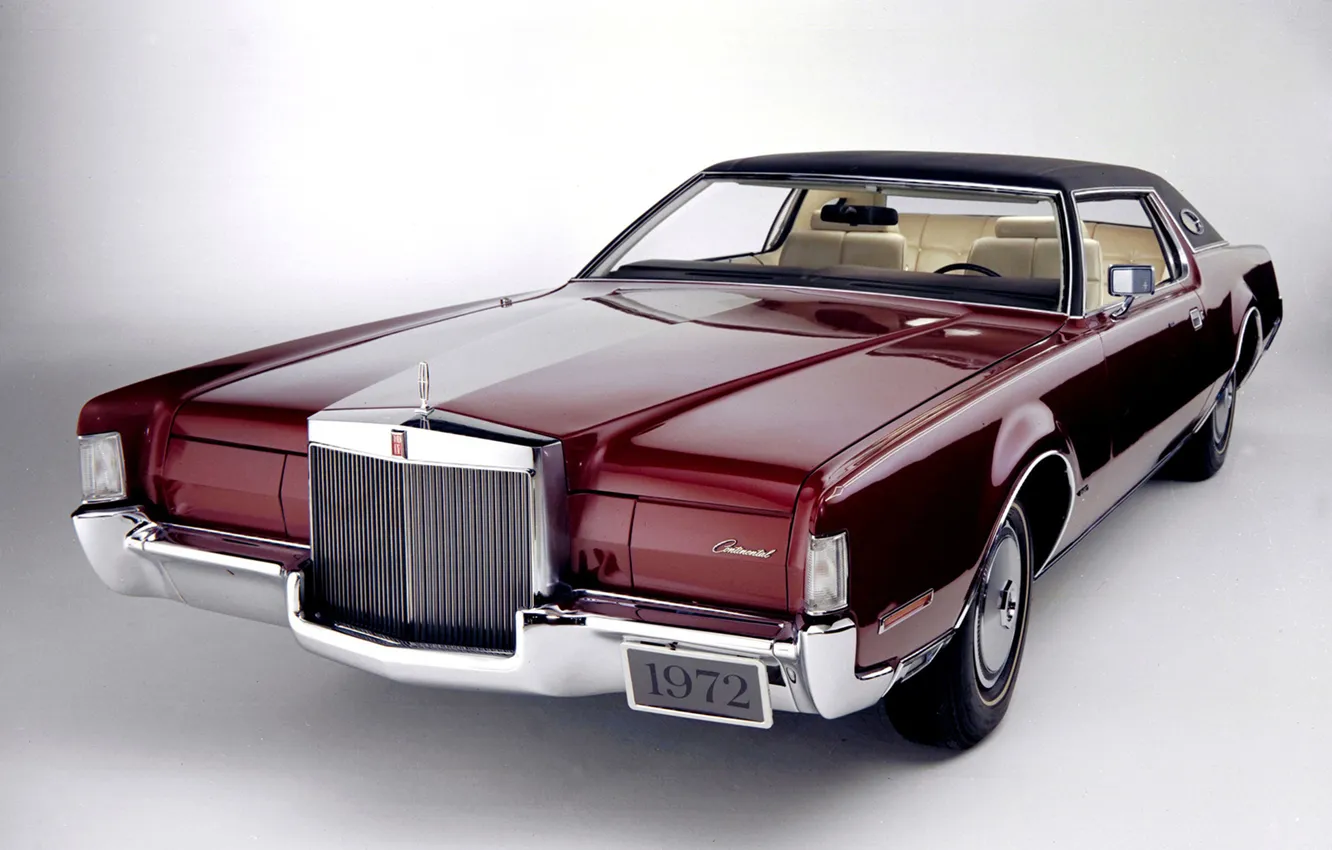 Photo wallpaper Lincoln, retro, Continental, car