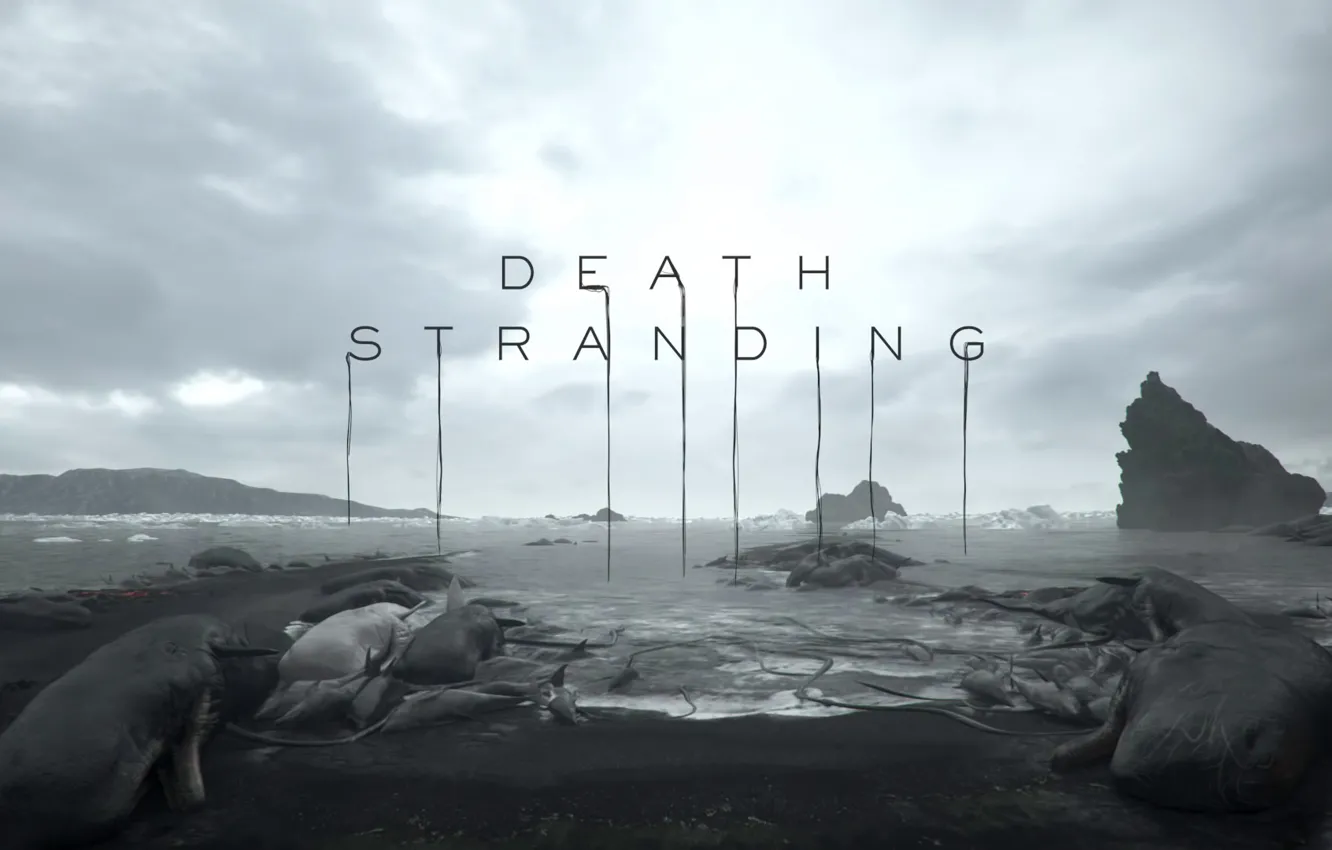 Photo wallpaper Game, Hideo Kojima, Death Stranding