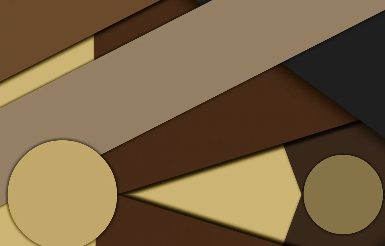 Photo wallpaper shadow, figure, geometry