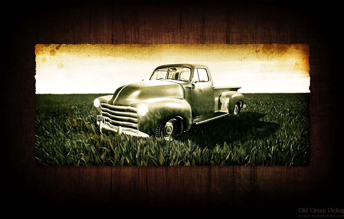 Photo wallpaper rarity, pickup, Old pickup