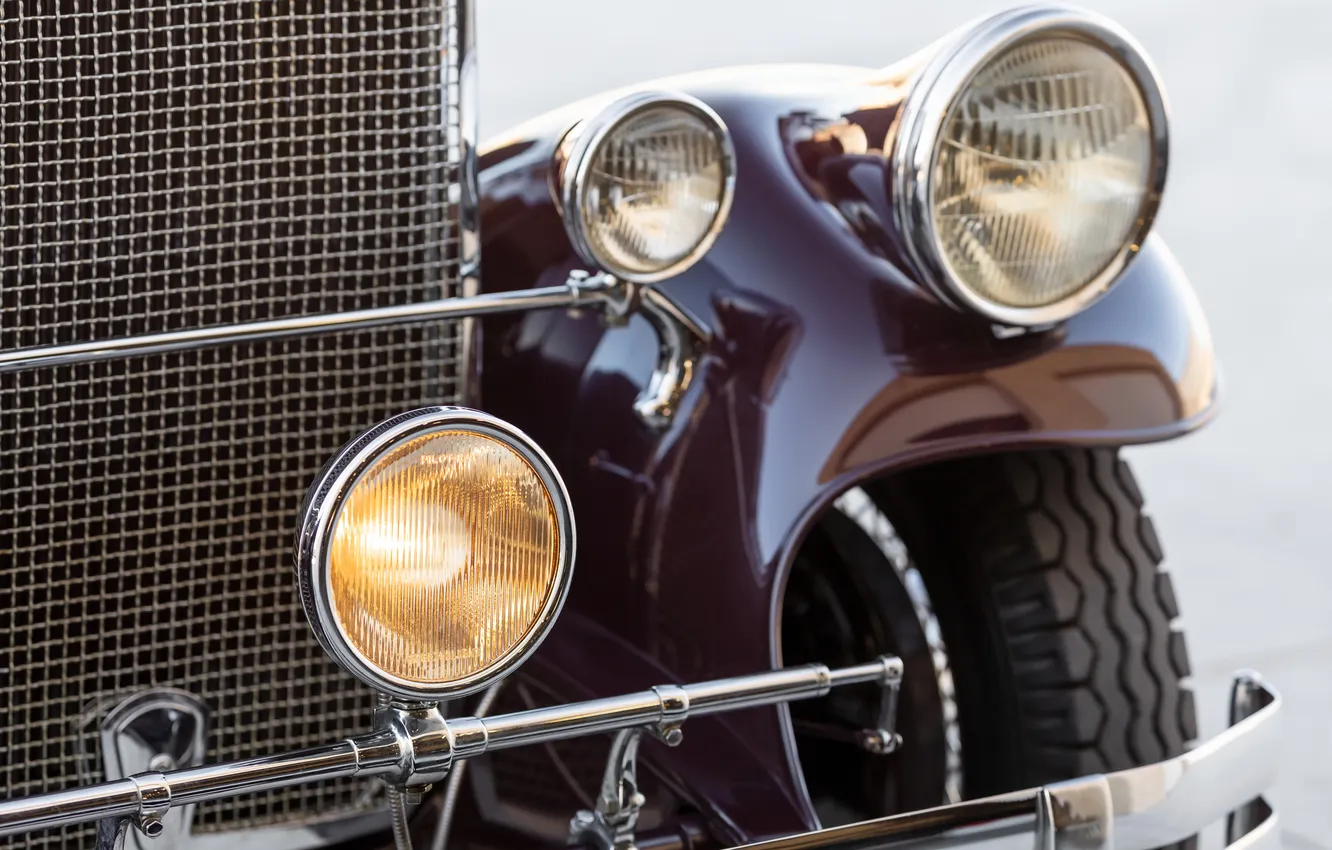 Photo wallpaper Sport, retro cars, 1930, Phaeton, Pierce-Arrow, Model B, Retro Cars, Pierce-Arrow Model B Sport