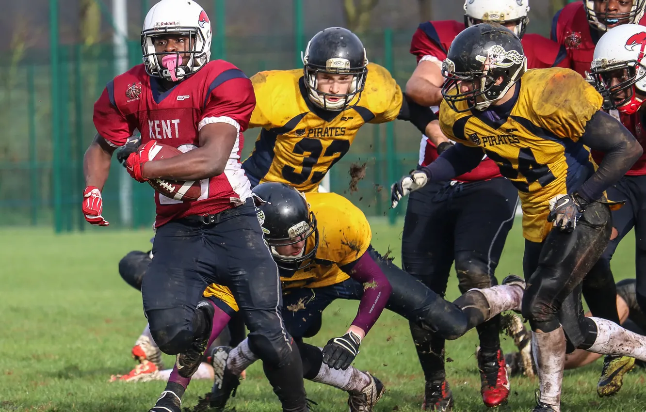 Photo wallpaper sport, american football, 20 seconds to touchdown
