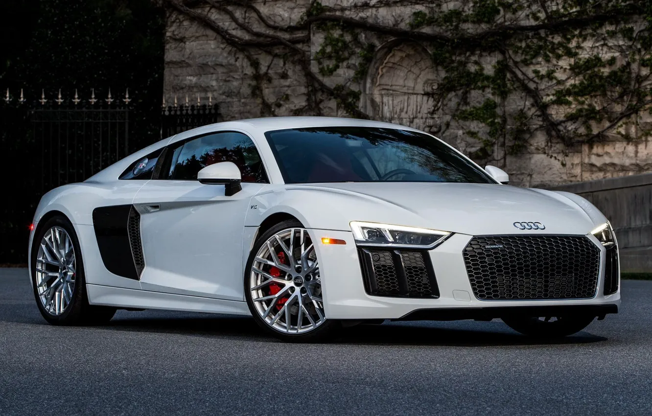 Photo wallpaper coupe, Germany, Audi R8, sports car, mid-engined all-wheel drive