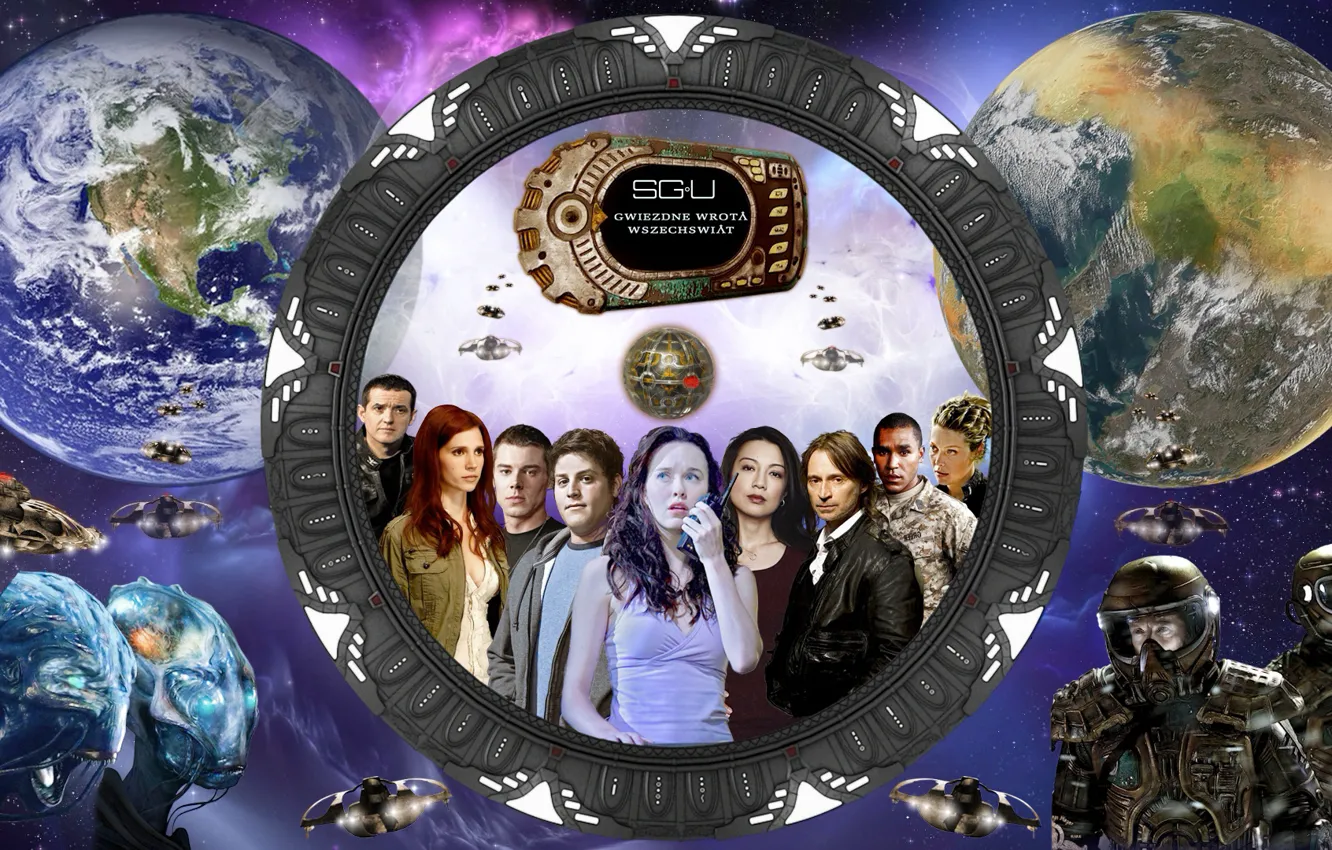 Photo wallpaper Stargate, Serial, SGU