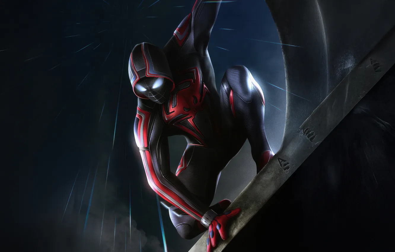 Photo wallpaper Rises, Spiderman