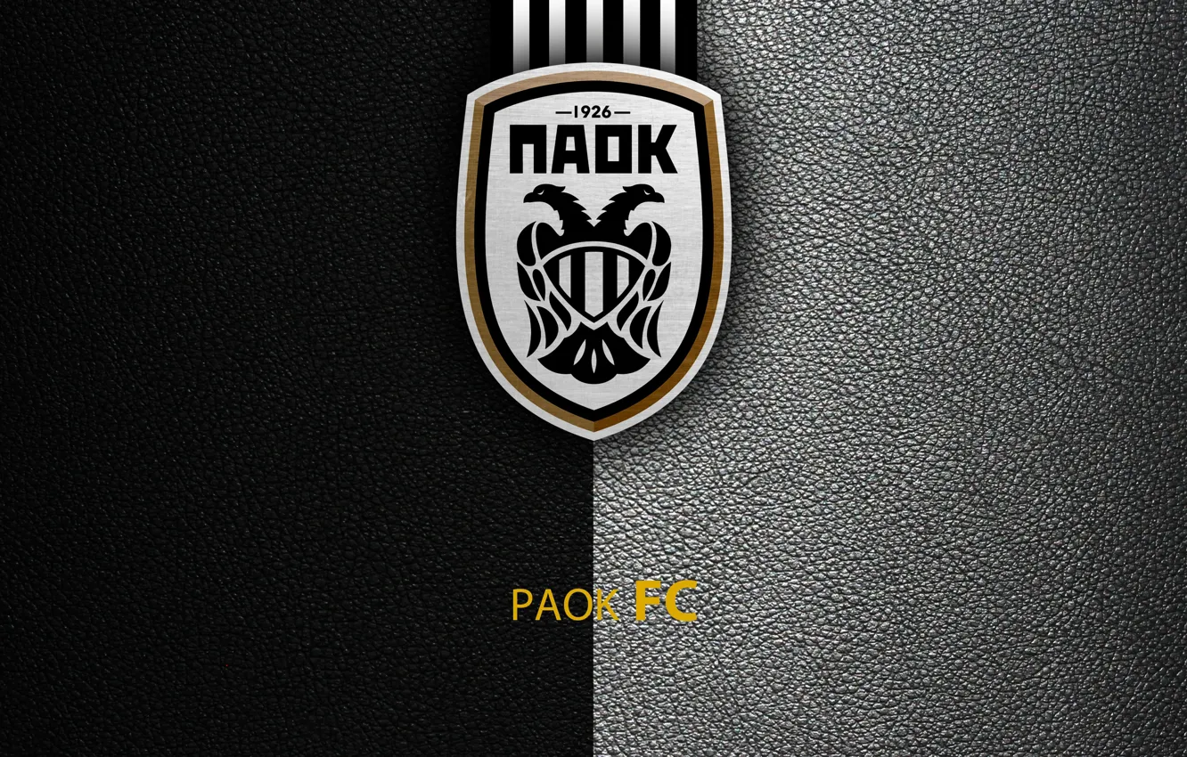Photo wallpaper wallpaper, logo, football, Sport, Greek Super League, PAOK