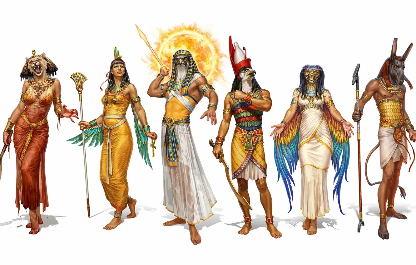 Photo wallpaper God, art, Ancient Egypt