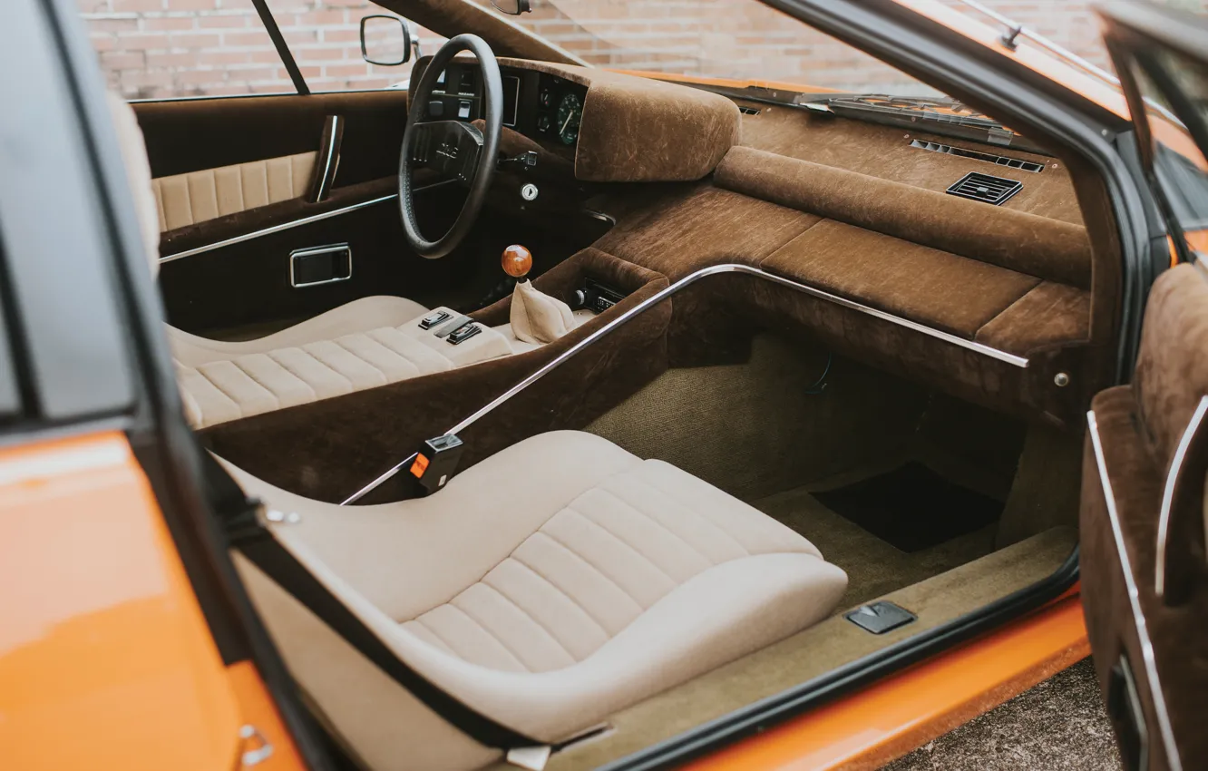 Photo wallpaper Lotus, Esprit, Lotus Esprit, Car Interior