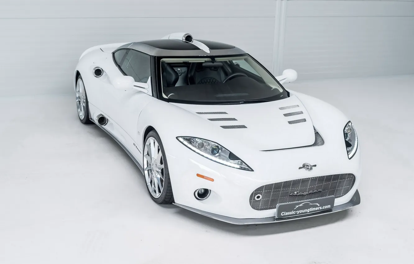 Photo wallpaper auto, supercar, Aileron, Spyker, C8