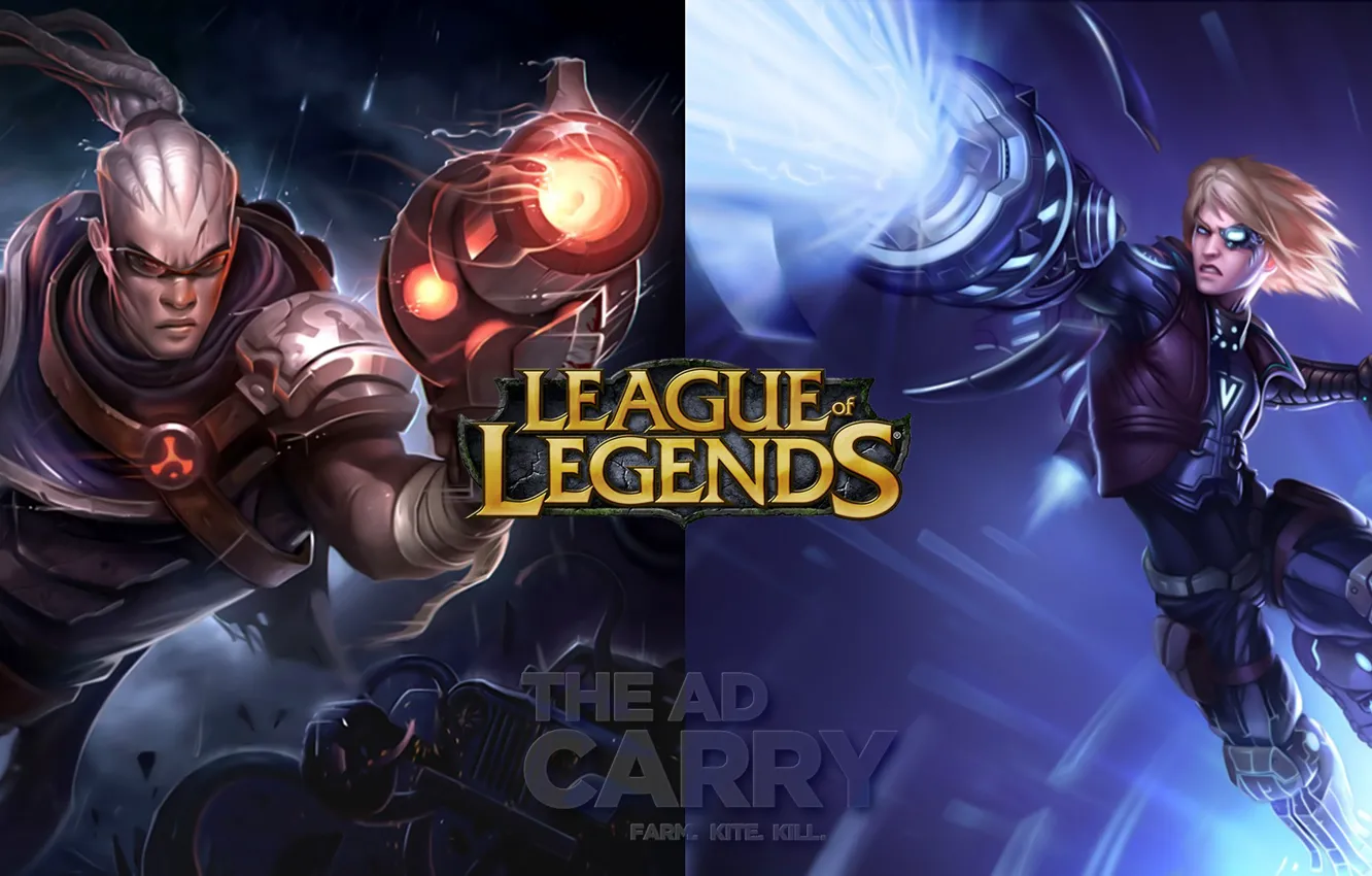 Photo wallpaper League of legends, Ad Carry, Adc