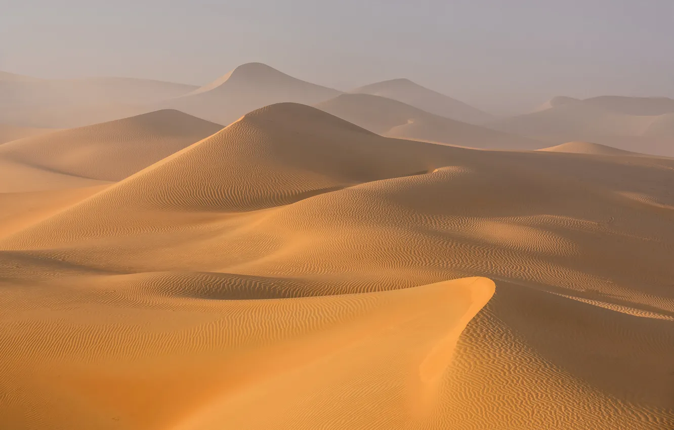 Photo wallpaper sand, the dunes, desert, UAE