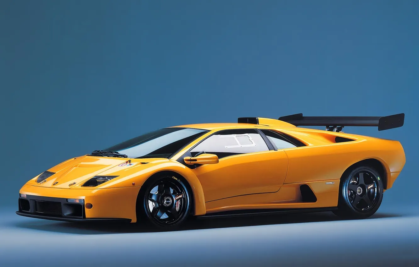 Photo wallpaper car, Lamborghini, diablo, GTR Race