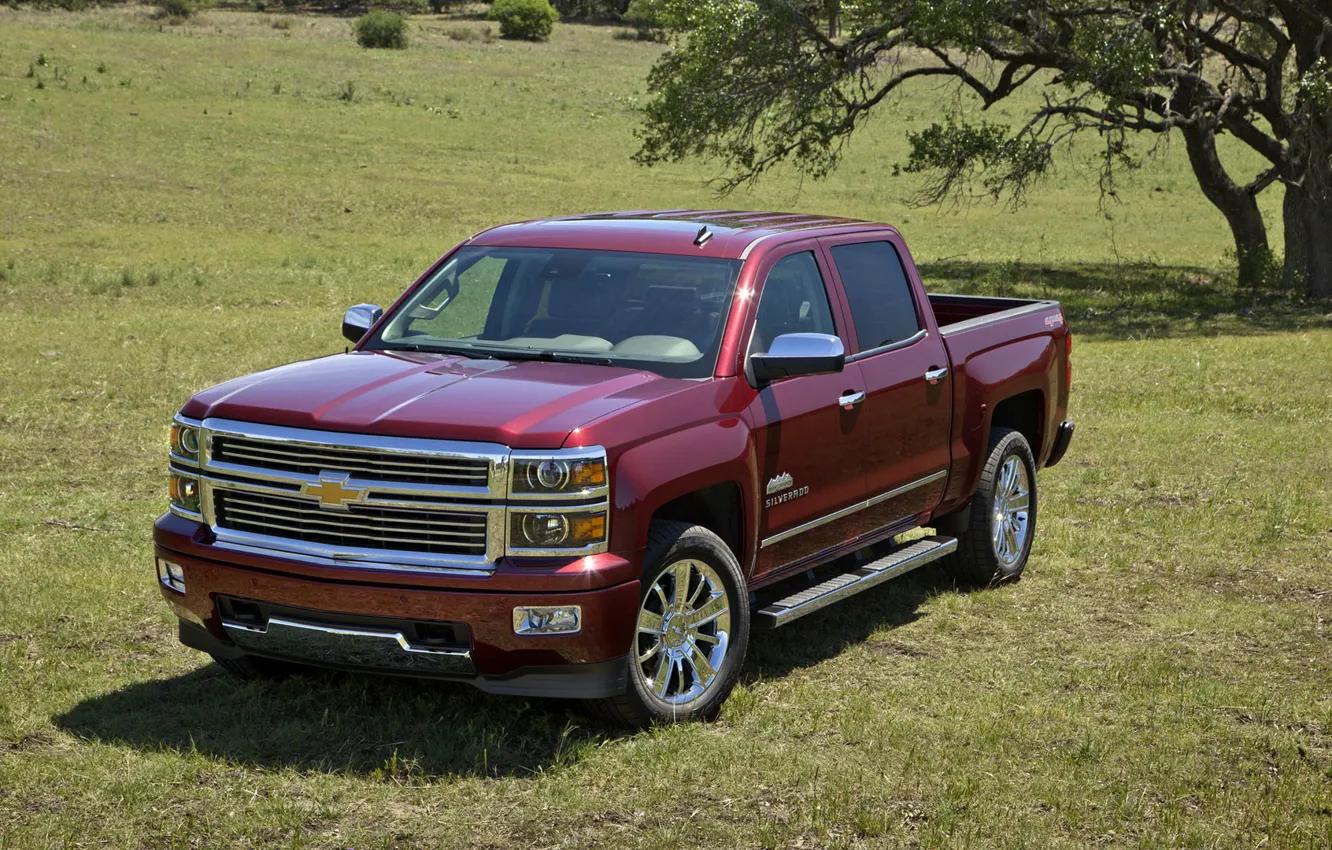 Photo wallpaper Chevrolet, pickup, 1500, Silverado