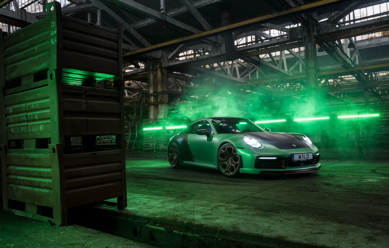 Photo wallpaper 911, Porsche, Porsche 911, Front, TechArt, 992