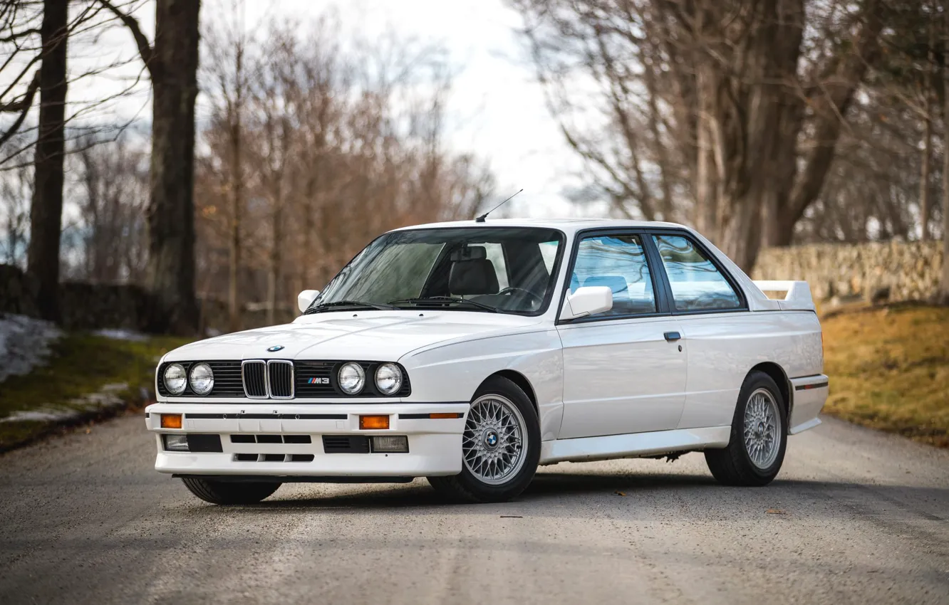 Photo wallpaper BMW, E30 M3, E30, M3