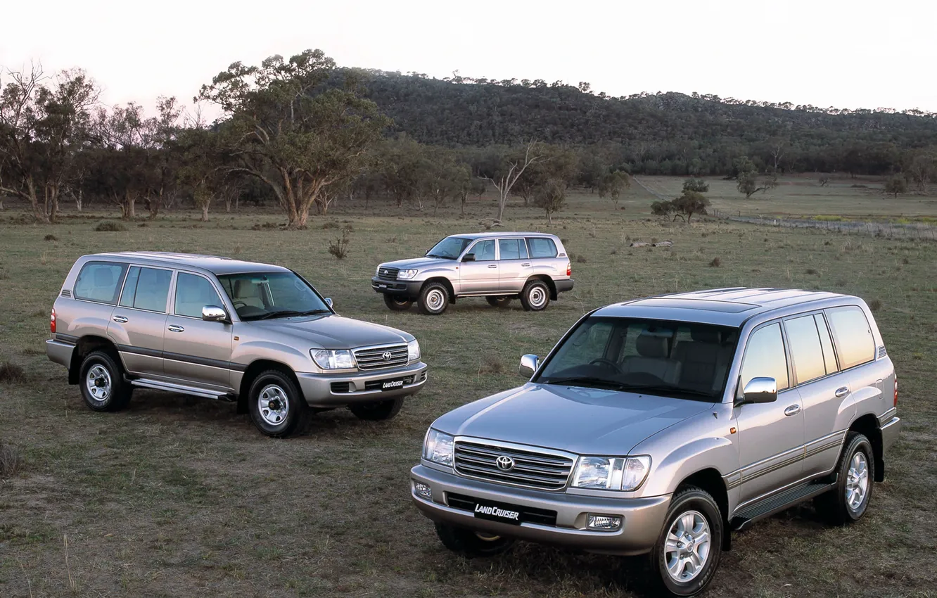 Photo wallpaper nature, Wallpaper, Australia, jeep, SUV, Japan, Toyota, cars