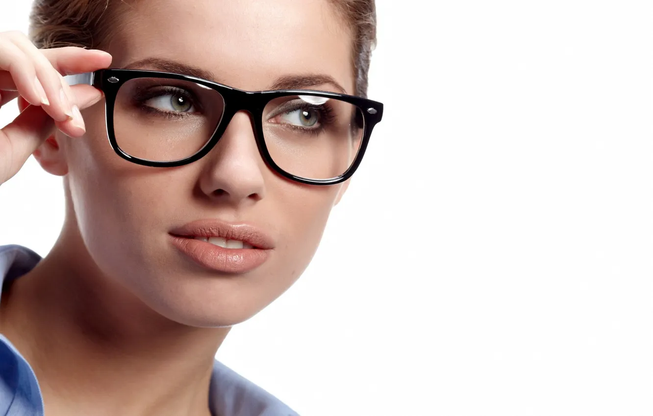 Photo wallpaper look, face, glasses