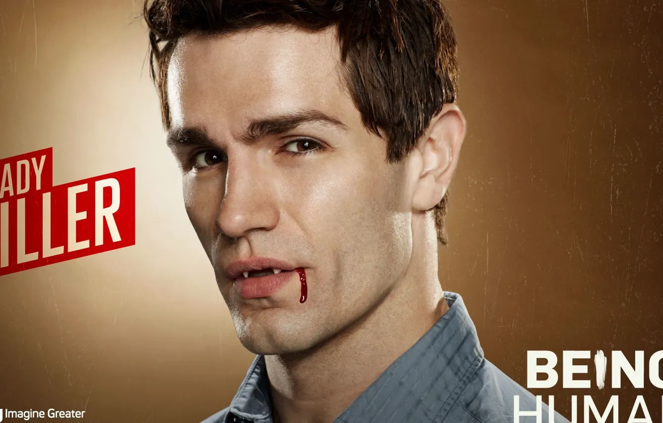 Photo wallpaper Being Human, To be human, Syfy Imagine Greater, Sam Witwer