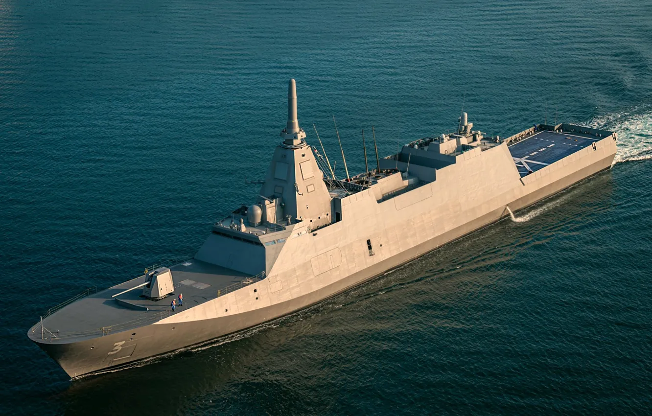 Photo wallpaper Japan, squadron, destroyer, JS Noshiro