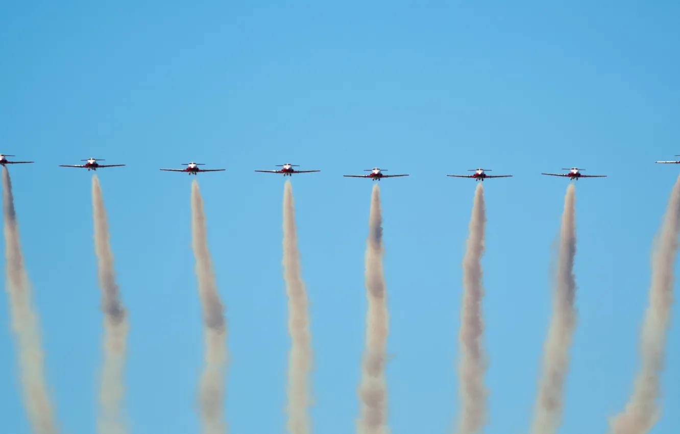 Photo wallpaper the sky, aviation, the plane