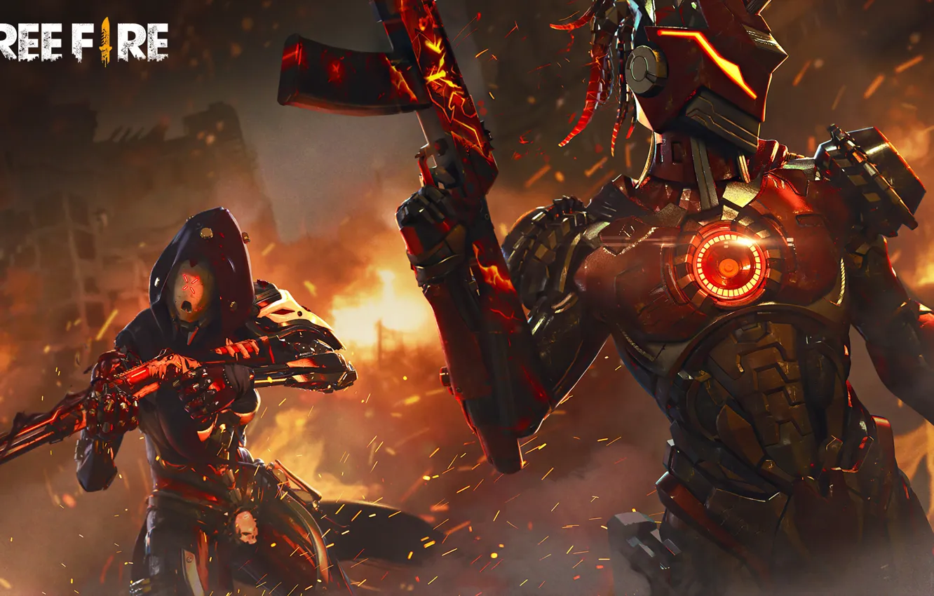 Photo wallpaper city, the city, weapons, the game, game, character, fighters, character
