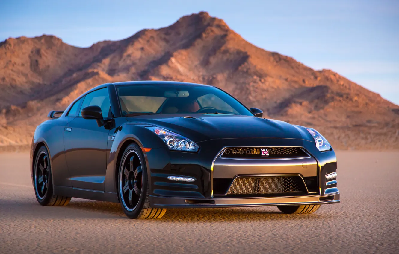 Photo wallpaper Nissan, GT-R, R35, sports car, Nissan GT-R Track Edition