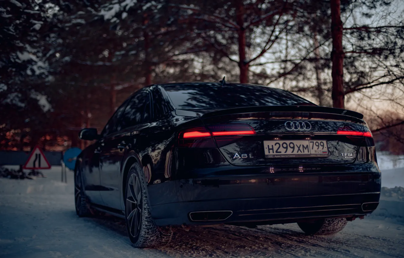 Photo wallpaper audi, a8l, vag, audia8