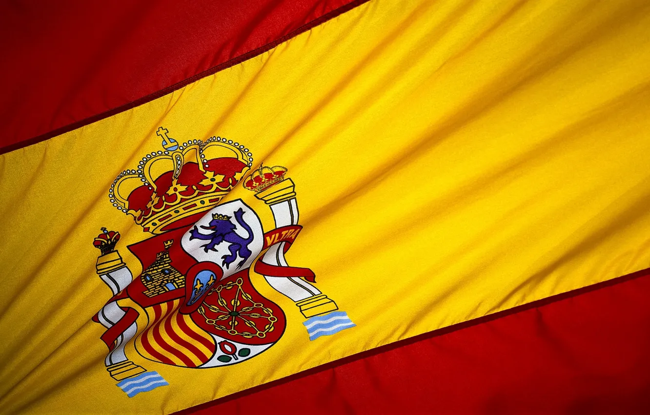 Photo wallpaper characters, Flag, Spain