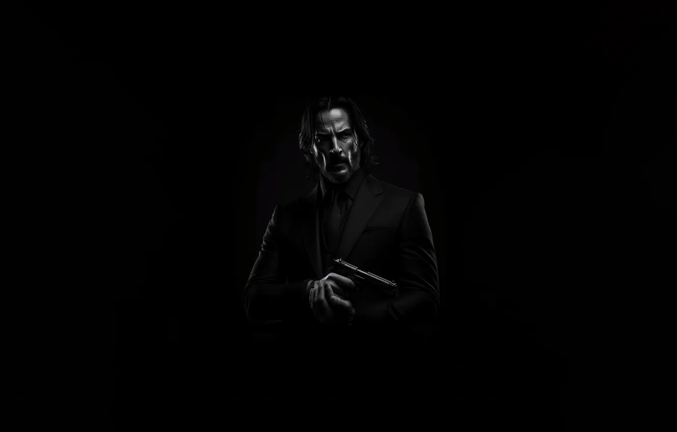 Photo wallpaper ready, armed, john wick