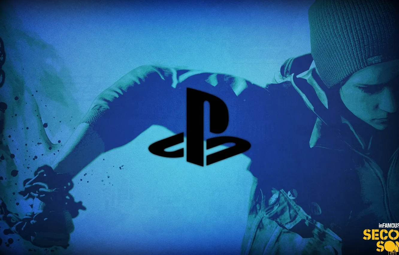 Photo wallpaper Chain, Hand, Delsin Rowe, Delsin Rowe, PS4, Playstation 4, Infamous Second Son
