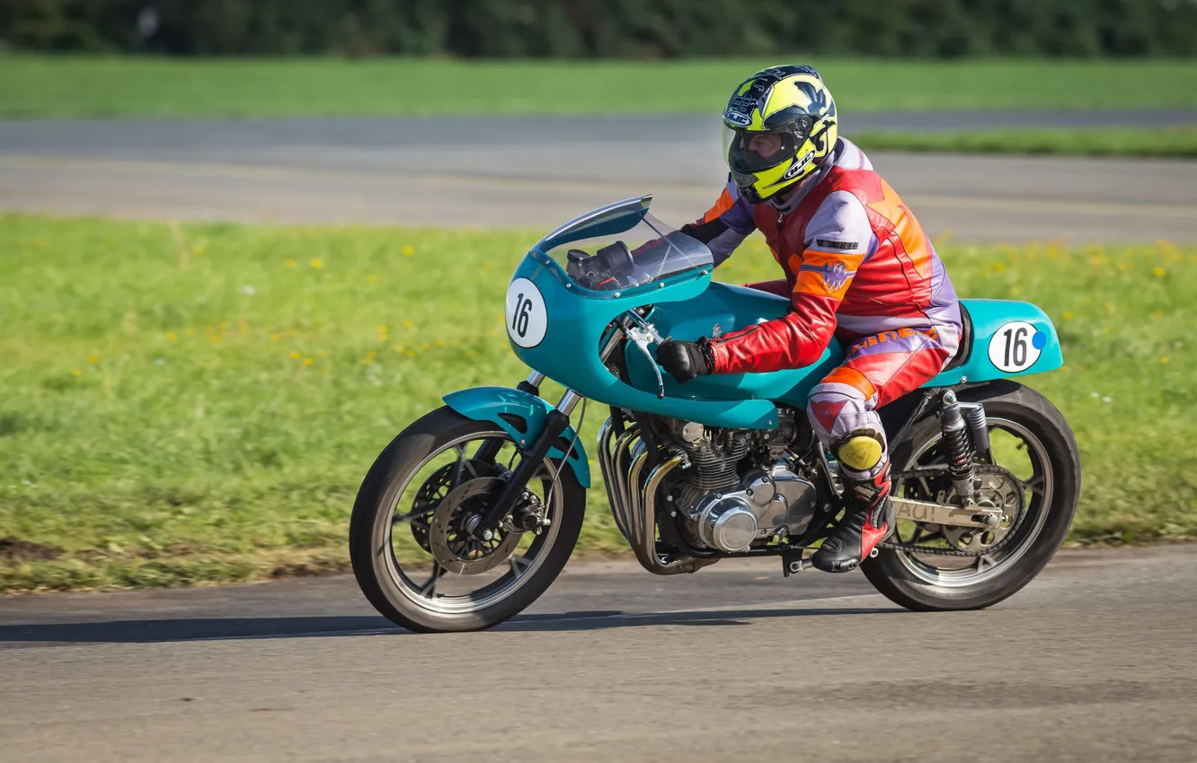 Photo wallpaper motorcycle, bike, racer, racing