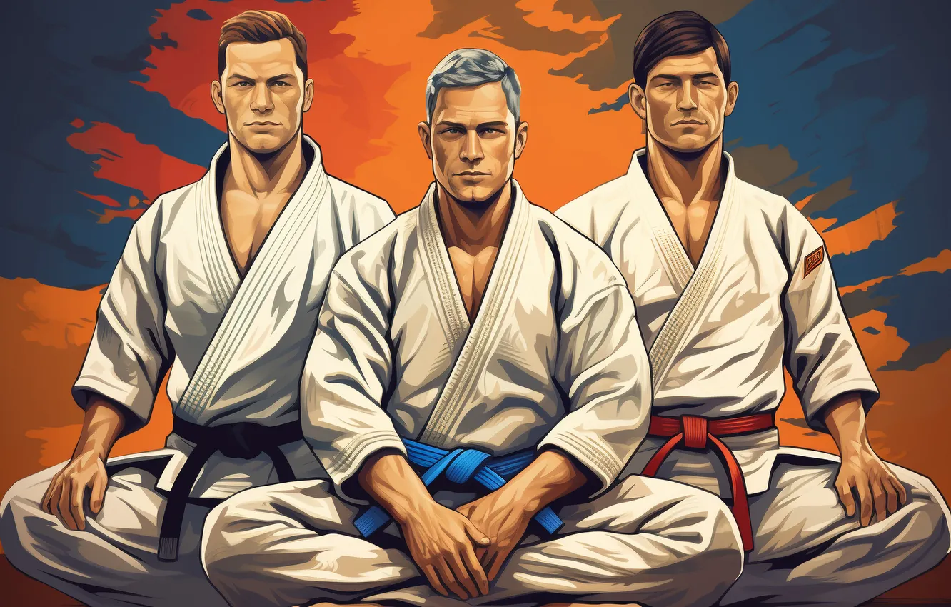 Photo wallpaper cartoon, Team, sports, portrait