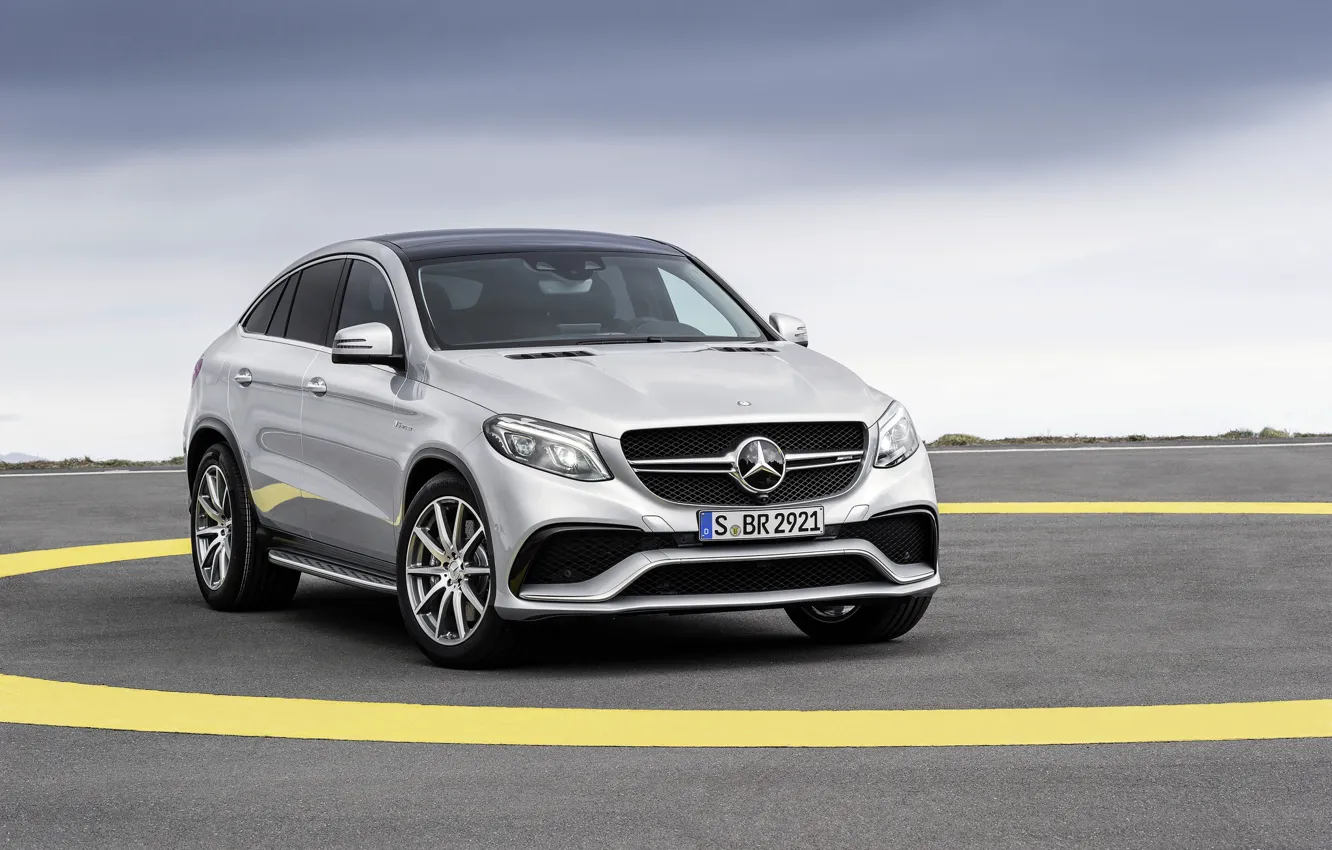 Photo wallpaper Mercedes, AMG, Coupe, 2016, 4Matic, GLE63