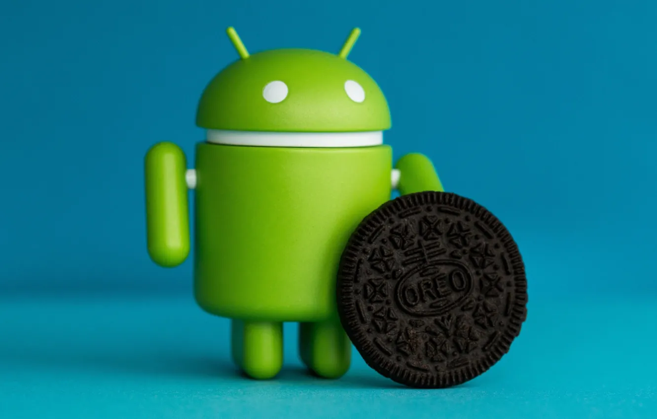 Photo wallpaper Android, mecha, hi-tech, technology, Android 8, Oreo