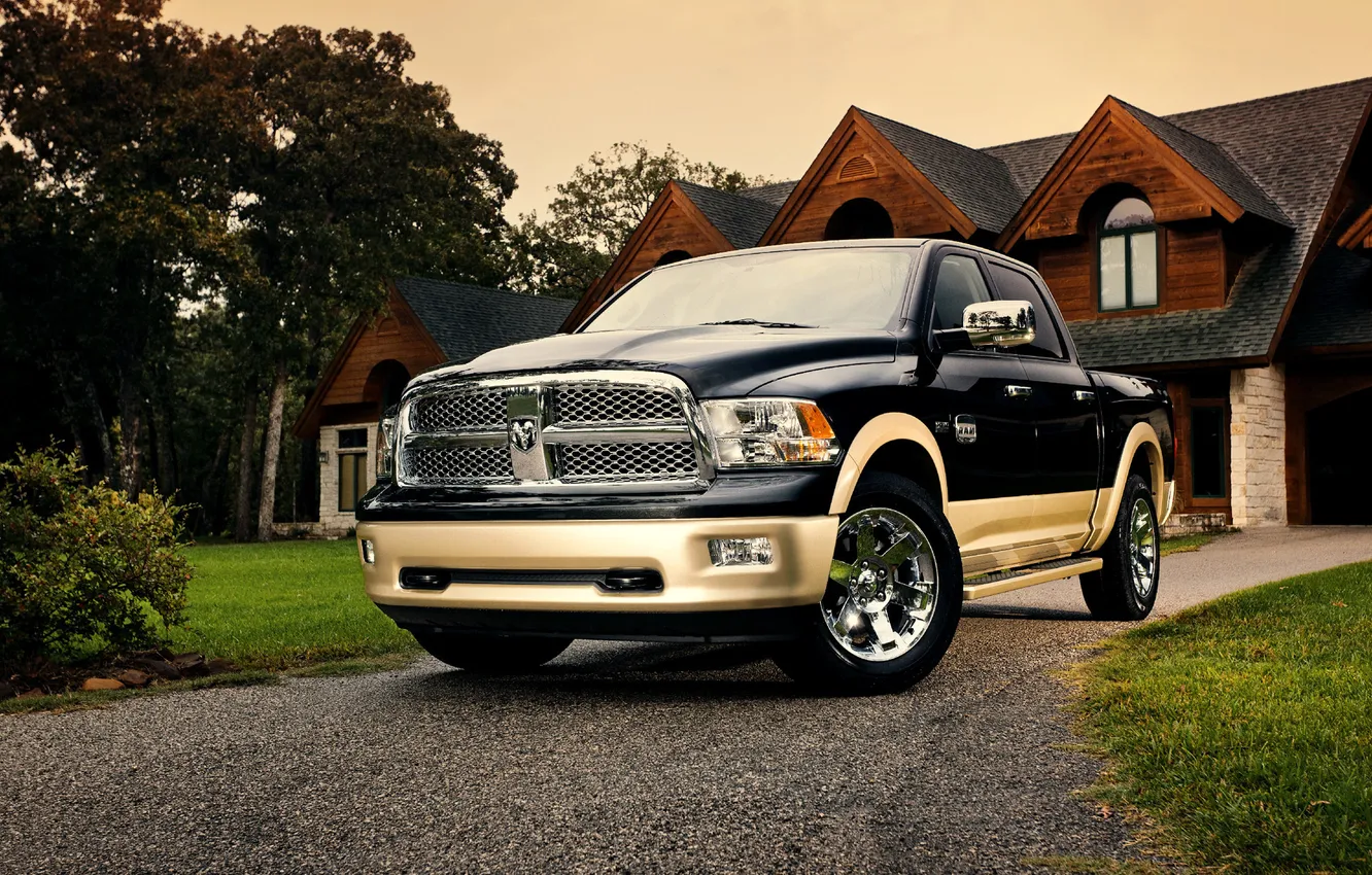 Photo wallpaper longhorn, cars, jeep, SUV, Dodge, Dodge, cars, pickup