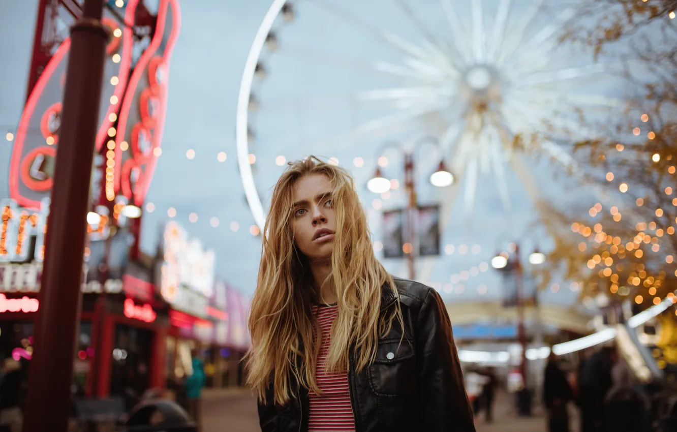 Photo wallpaper jacket, sponge, Marta, Jesse Duke