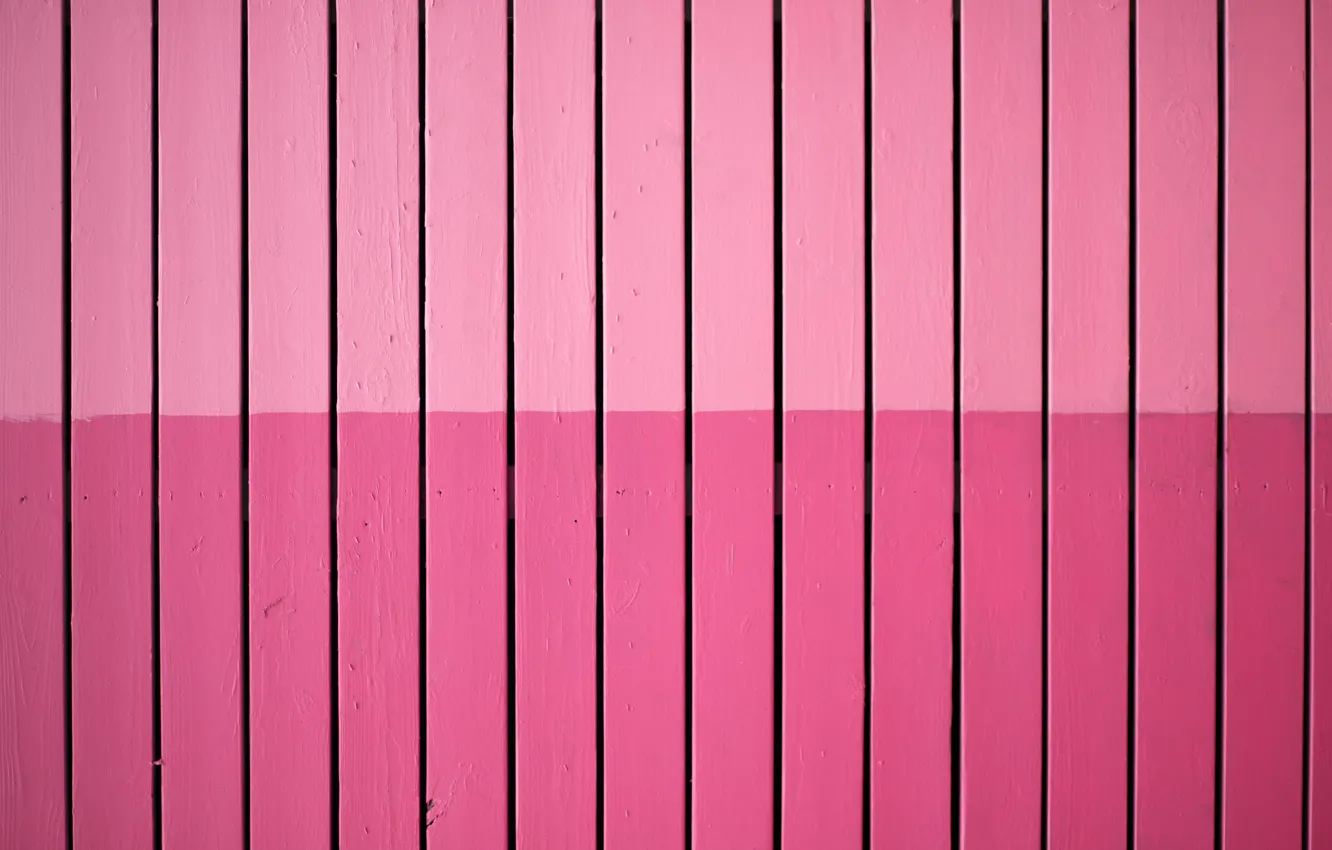 Photo wallpaper pink, Board, the fence