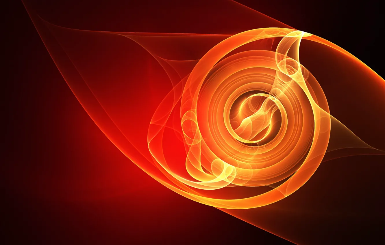 Photo wallpaper eyes, circles, background