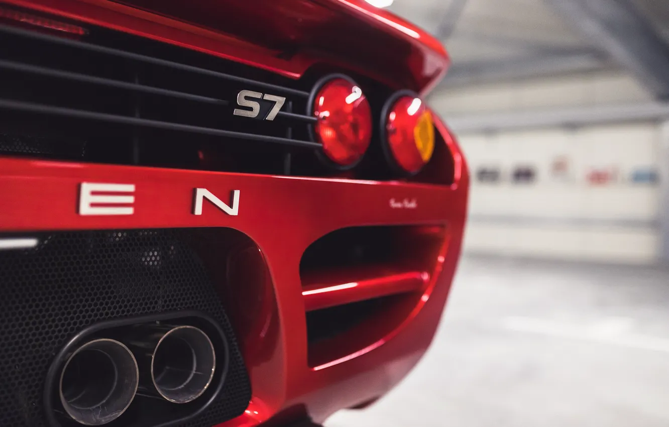 Photo wallpaper Saleen, badge, exhaust, S7, Saleen S7 Twin Turbo