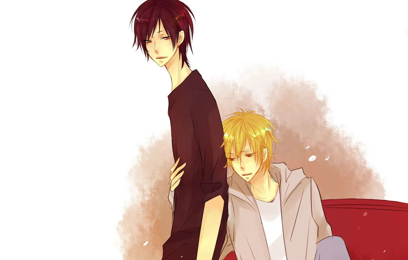 Photo wallpaper sofa, guy, Durarara, Durarara, Shizuo Heiwajima, Of Izaya Orihara, the headless horseman