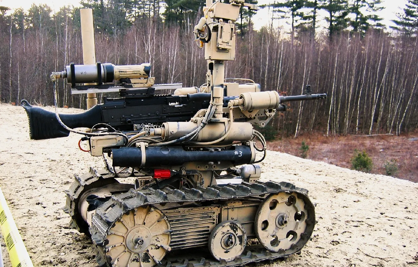 Photo wallpaper weapons, robot, combat, RC, us army