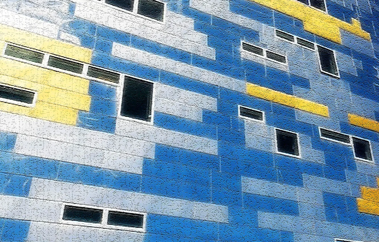 Photo wallpaper abstraction, wall, pattern, figure, color, relief