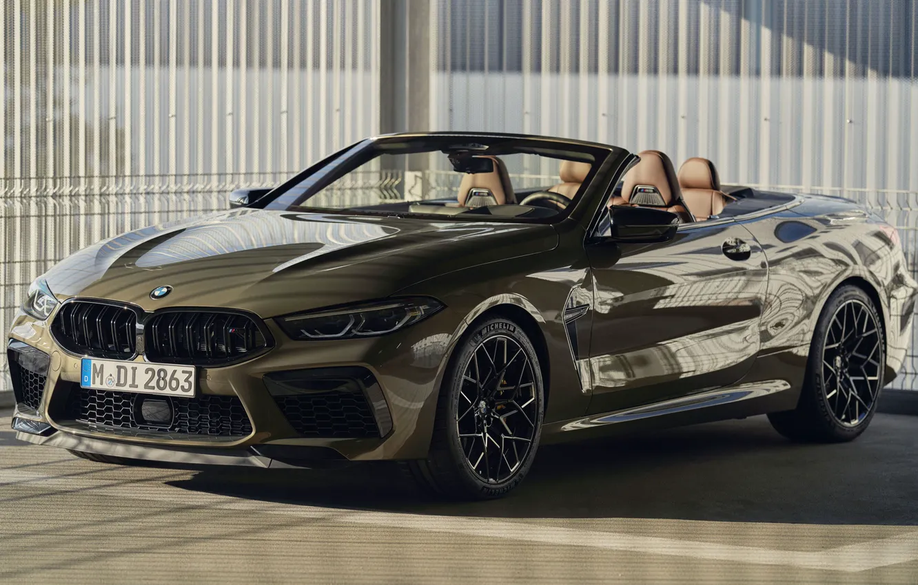 Photo wallpaper convertible, exterior, Convertible, Competition, BMW M8, 2022, BMW M8