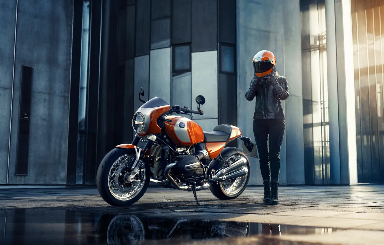 Photo wallpaper BMW, Motorrad, r12s